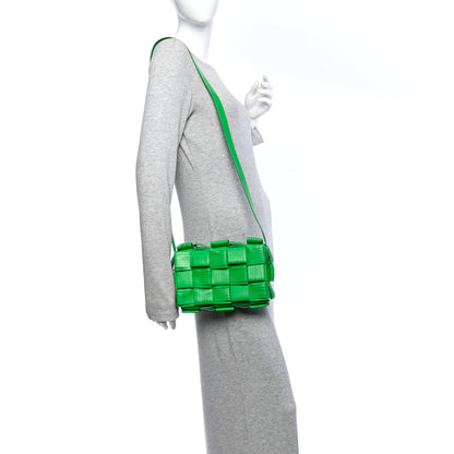 Bottega Veneta Nappa Maxi Intrecciato Fringed Cassette Crossbody Bag Parakeet 2 of 10