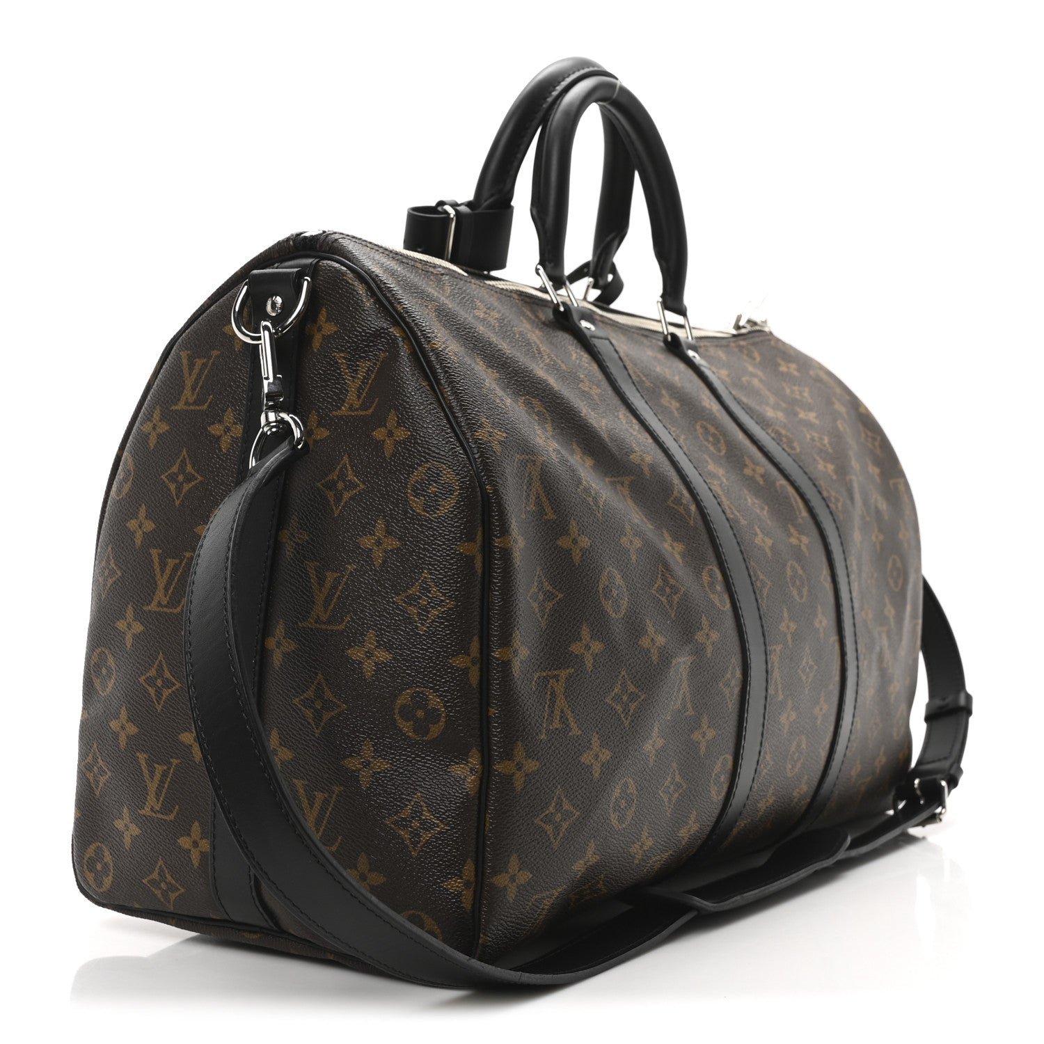 Louis Vuitton Monogram Macassar Keepall Bandouliere 45 2 of 8