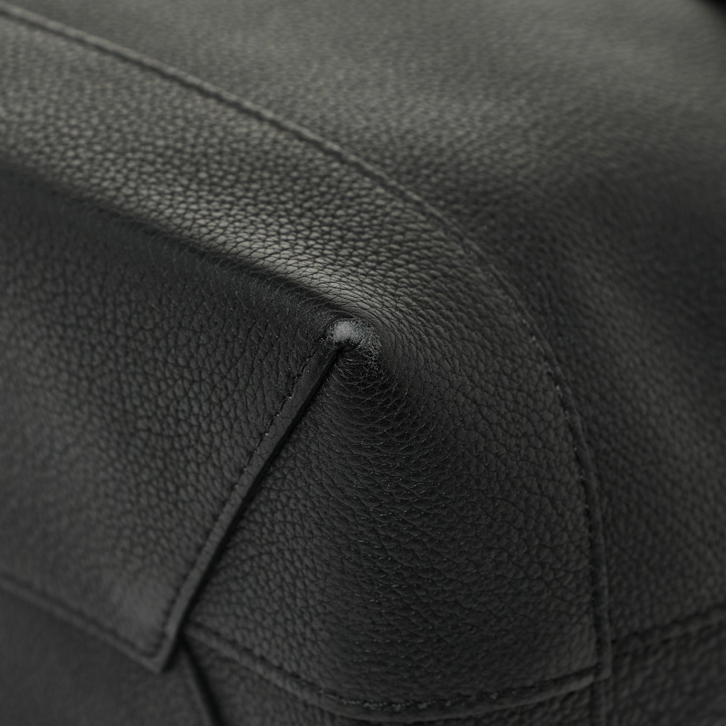 Calfskin Lockme Backpack Black