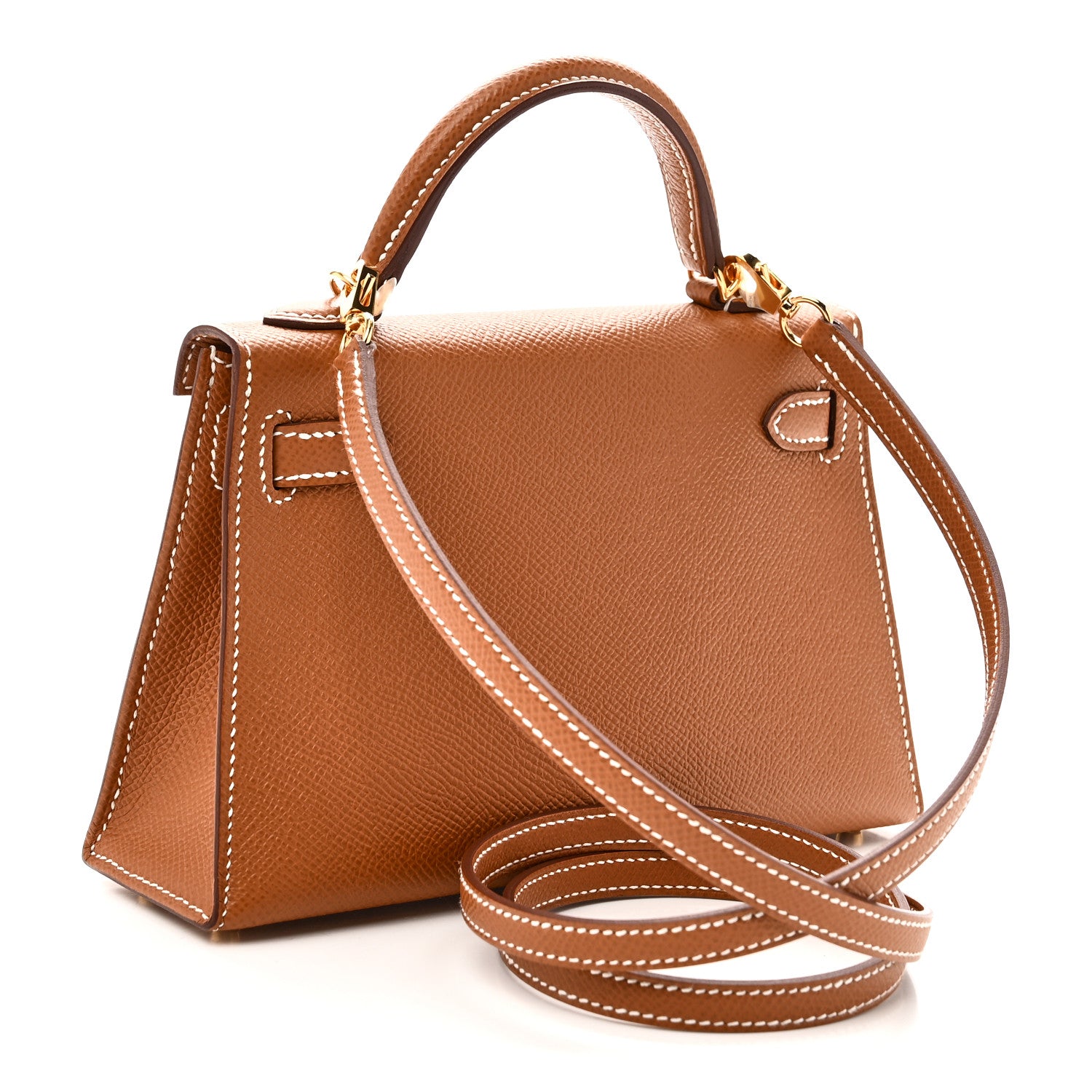 Hermes Epsom Mini Kelly Sellier 20 Gold 3 of 11