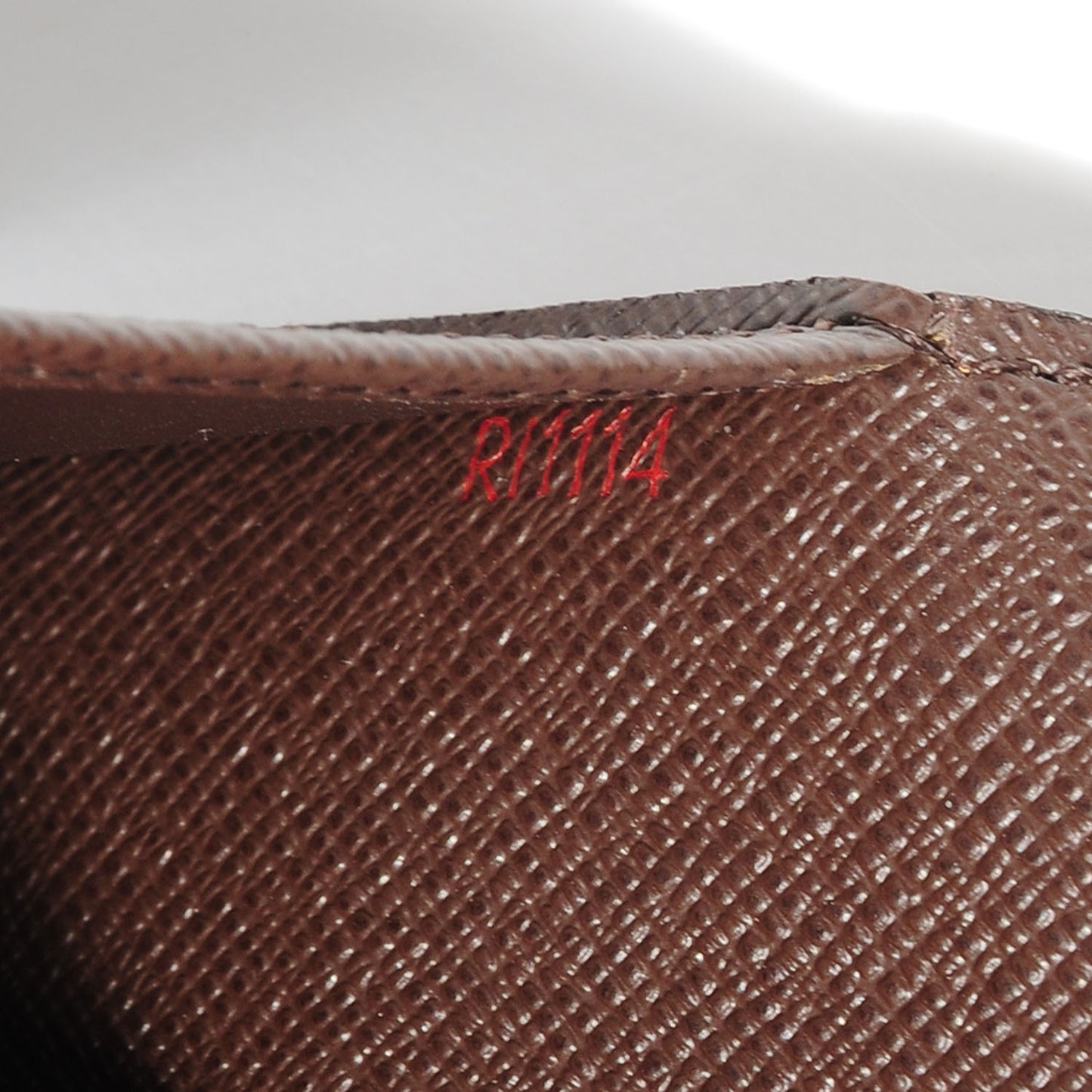 Damier Ebene Large Ring Agenda Cover