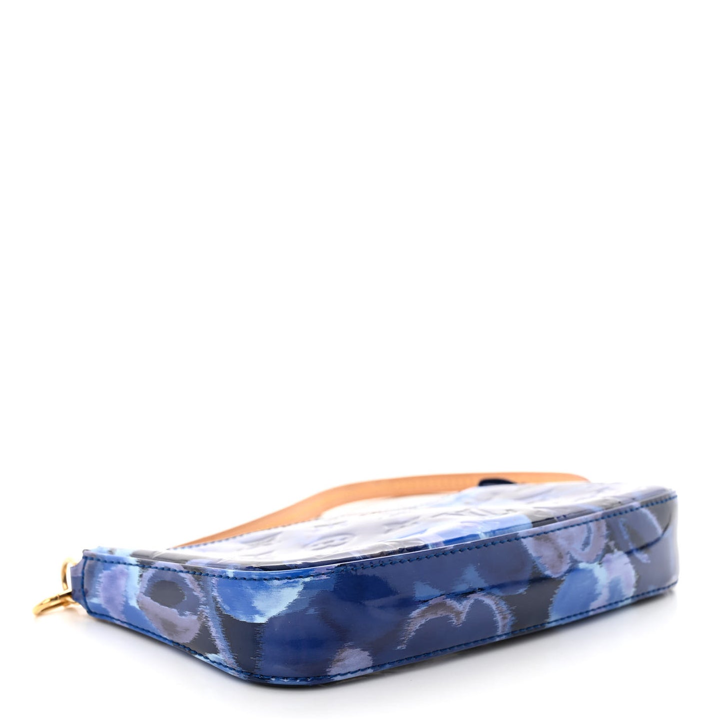 Vernis Ikat Pochette Accessories NM Grand Blue
