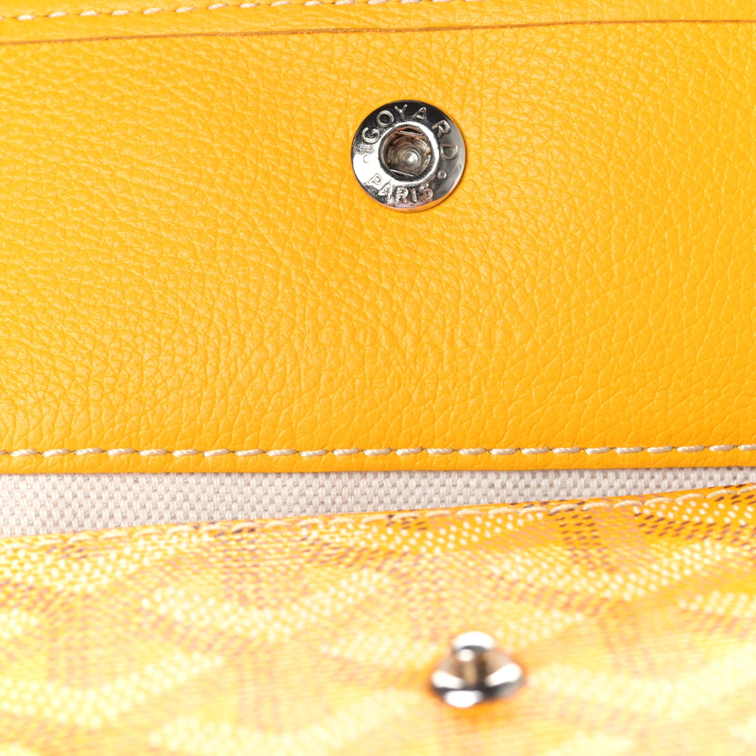 Goyard Goyardine Saint Louis GM Yellow 7 of 12