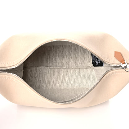 Hermes Canvas Small Bride-A-Brac Pouch Natural 5 of 9