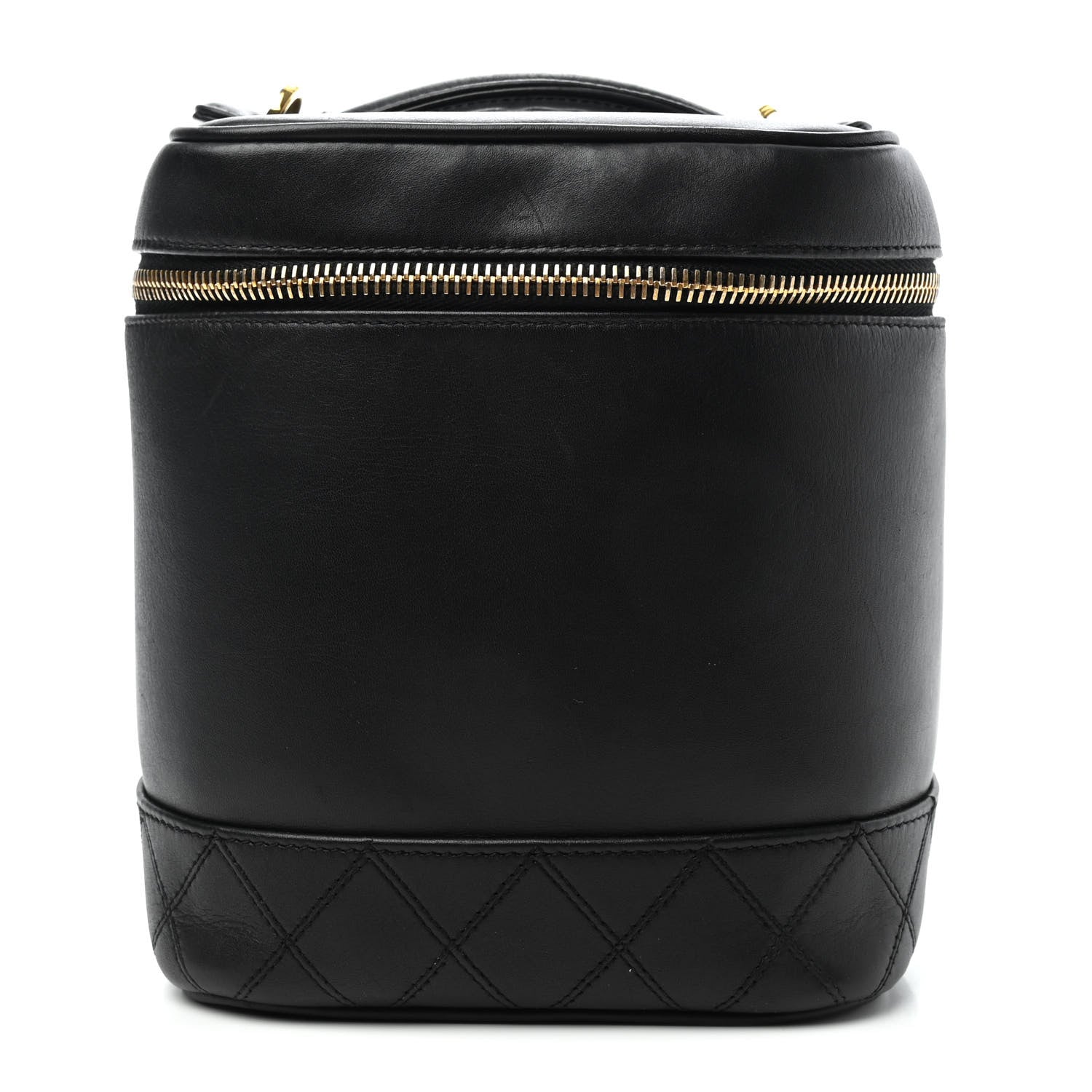 Chanel Lambskin Vanity Cosmetic Case Black 1 of 4