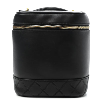 Chanel Lambskin Vanity Cosmetic Case Black 1 of 4