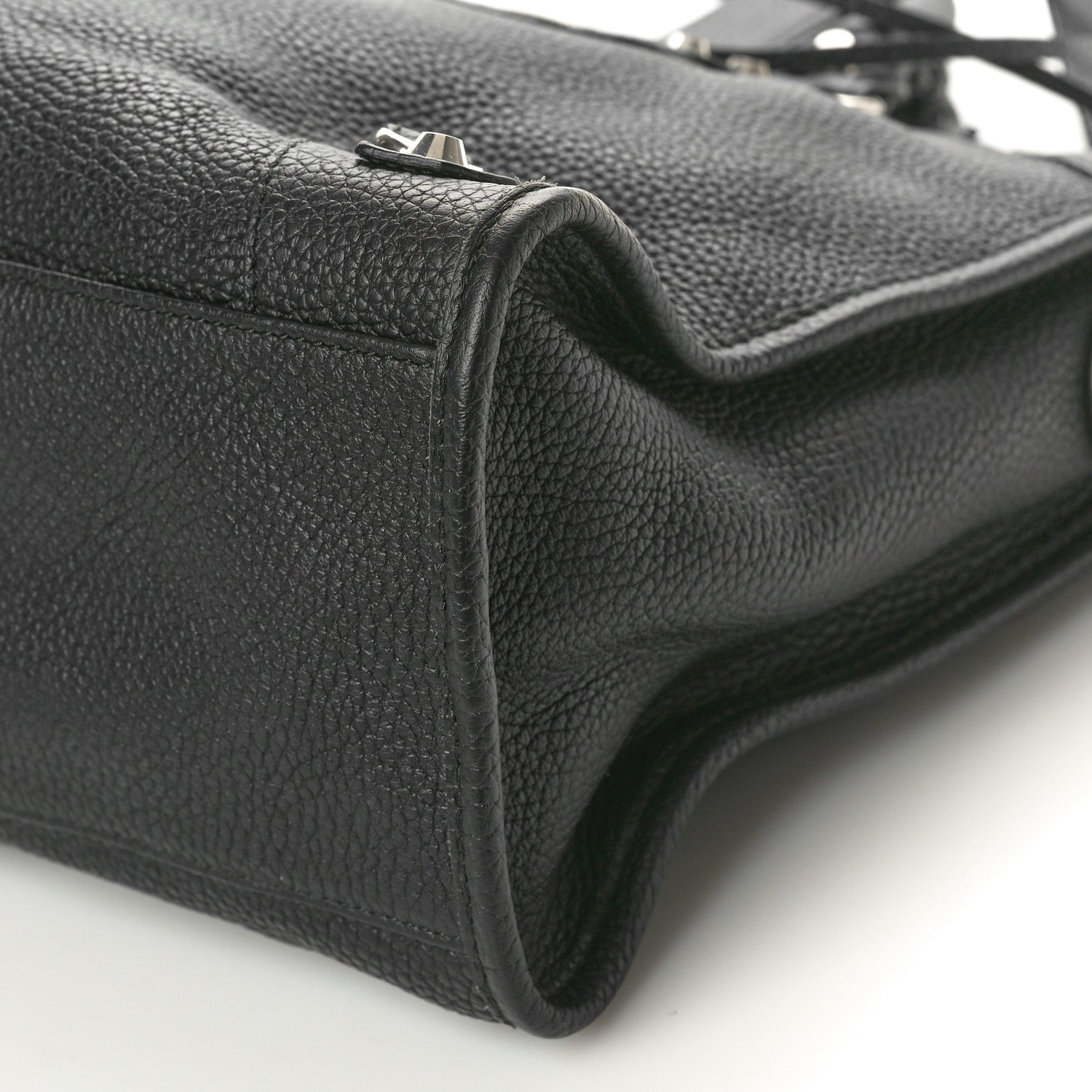 Balenciaga Vibrato Calfskin Classic Silver Hardware City Black 11 of 11