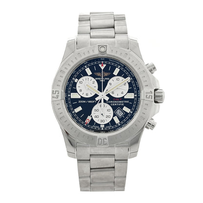 Breitling Stainless Steel 44mm Colt Chronograph Quartz Watch Black A73388 1 of 5