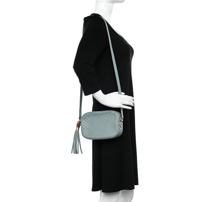 Gucci Soft Microguccissima Sunshine Disco Crossbody Bag Blue 2 of 10
