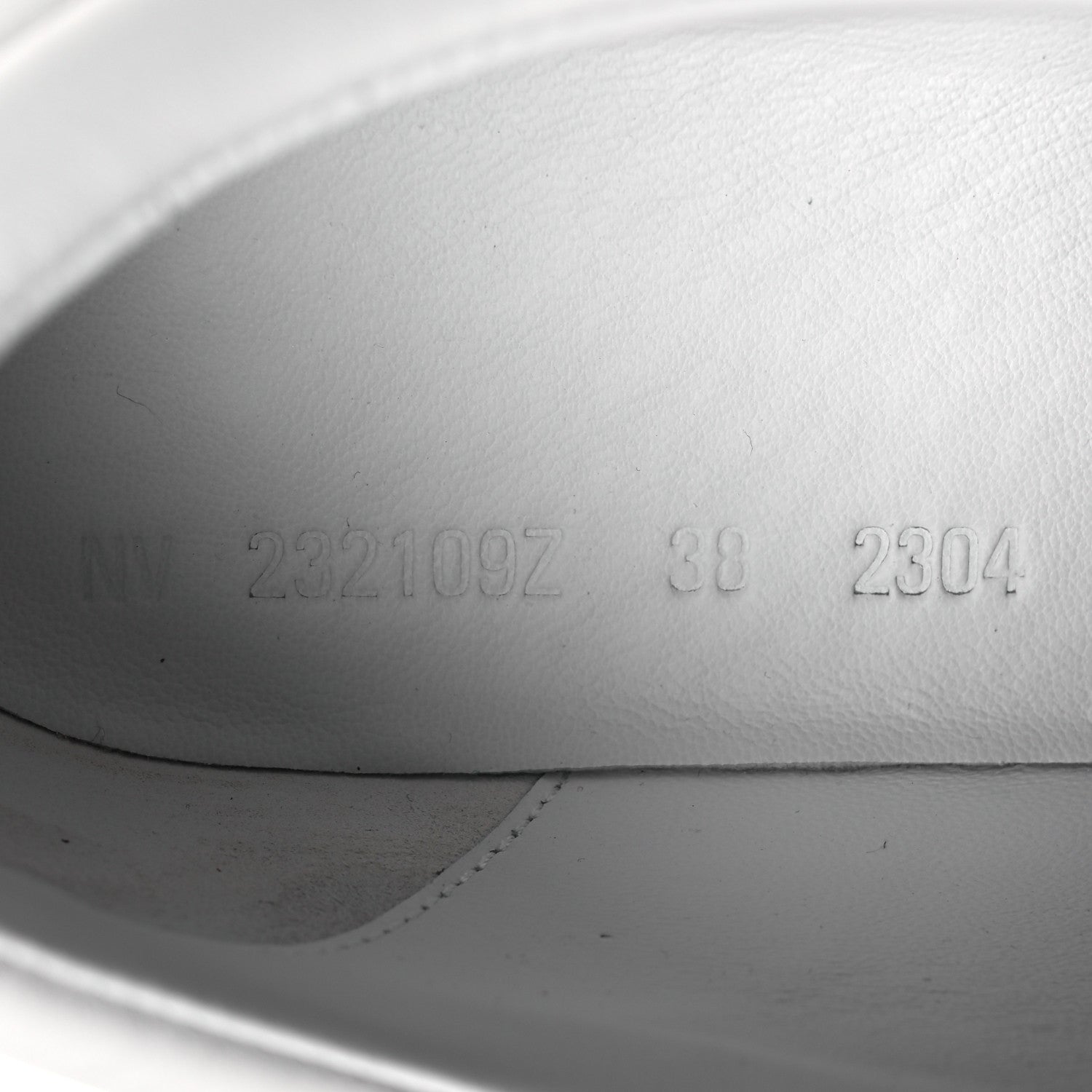 Hermes Calfskin Womens Happy Sneakers 38 White 10 of 12