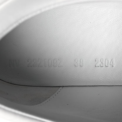 Hermes Calfskin Womens Happy Sneakers 38 White 10 of 12