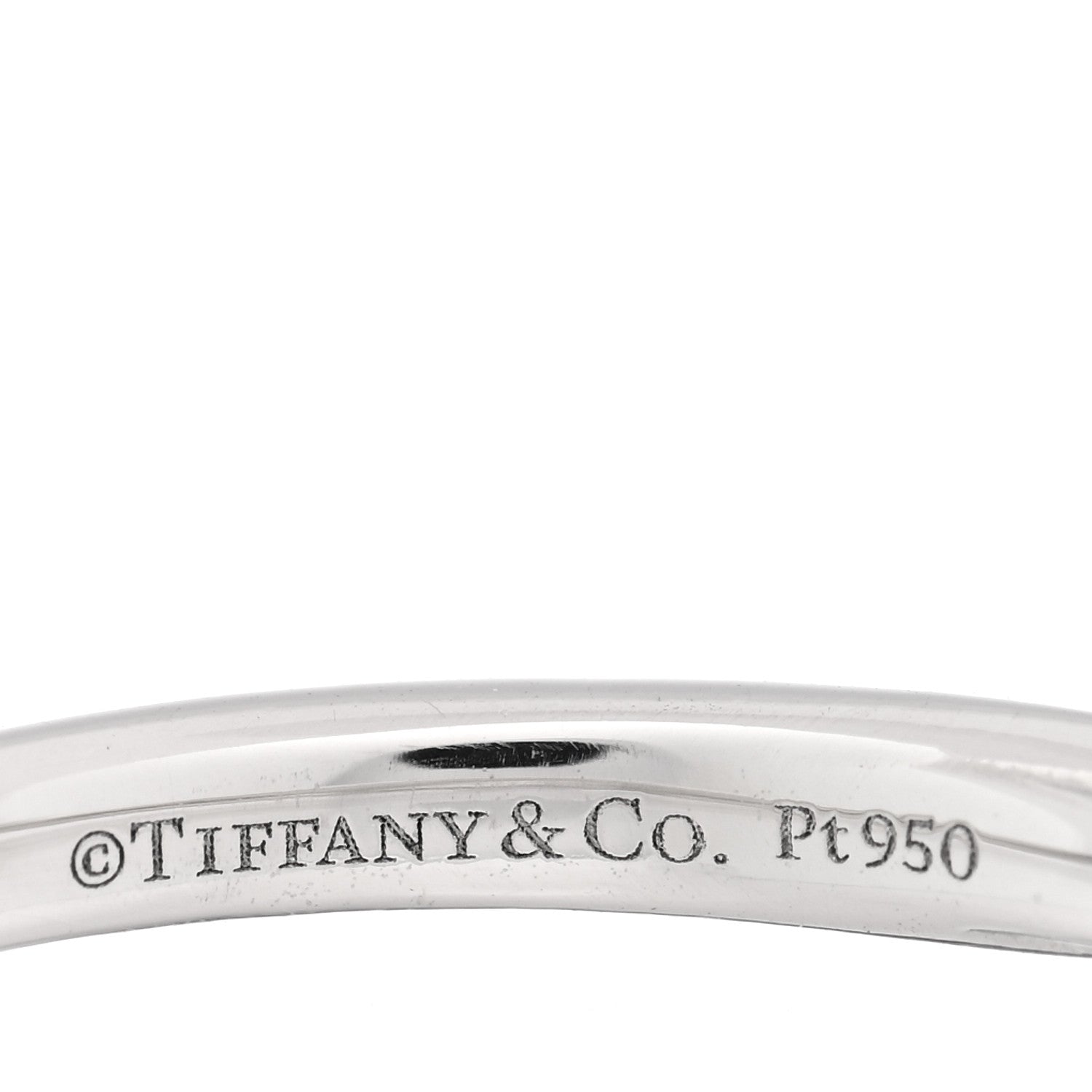 Tiffany Platinum Diamond .18ct Harmony Round Brilliant Engagement Ring 52 6 4 of 4