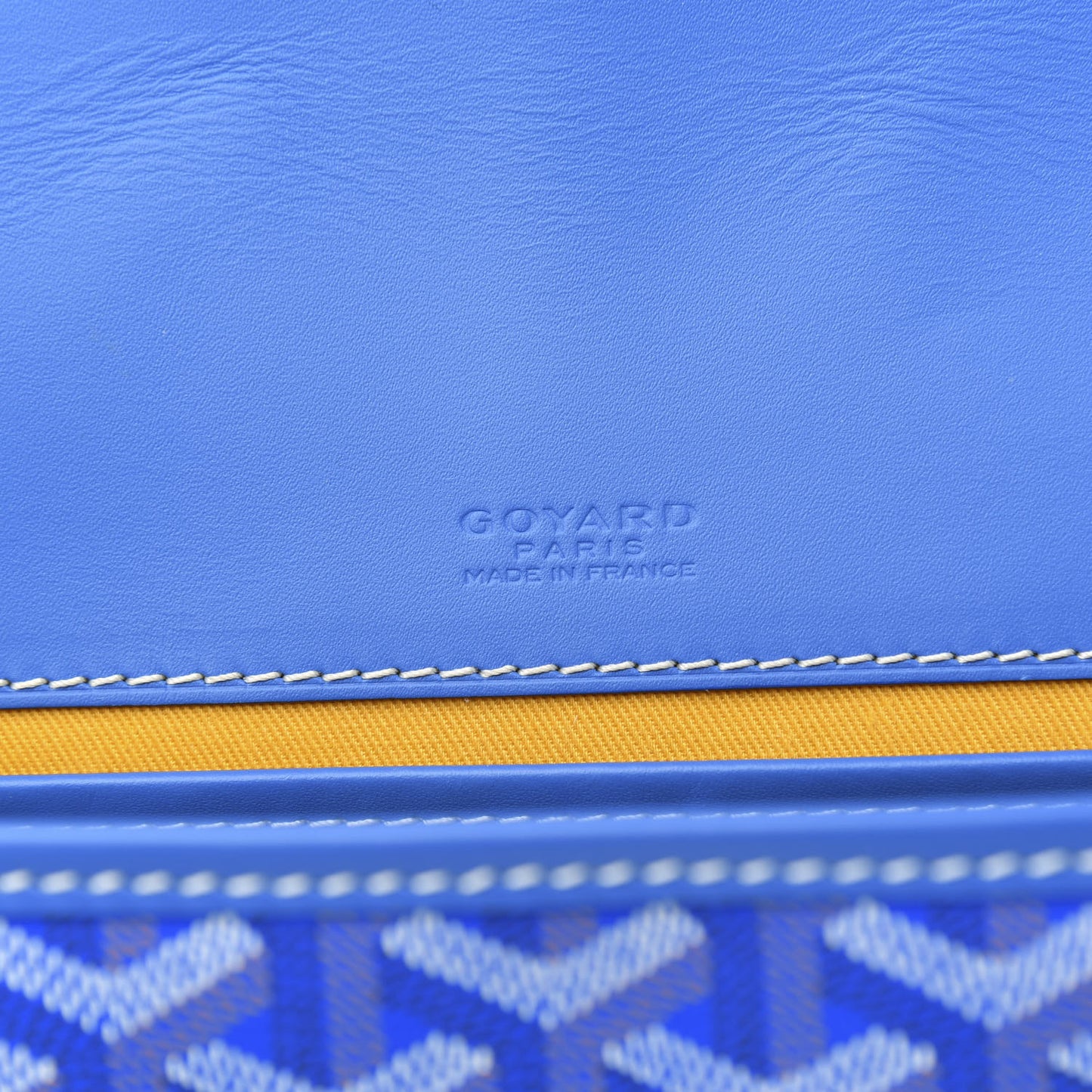 Goyardine Belvedere II PM Messenger Bag Sky Blue