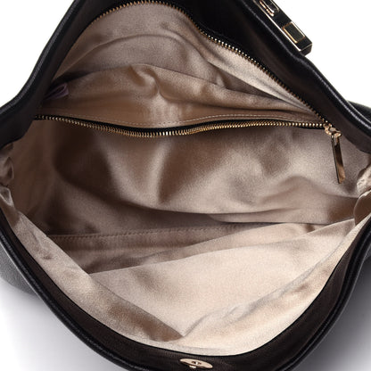 Jimmy Choo Calfskin Chandra Clutch Black 5 of 10