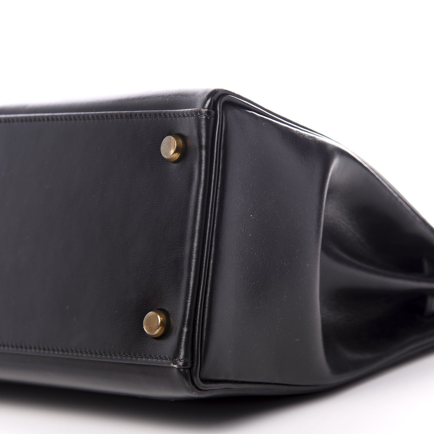 Hermes Box Kelly Retourne 28 Black 7 of 8