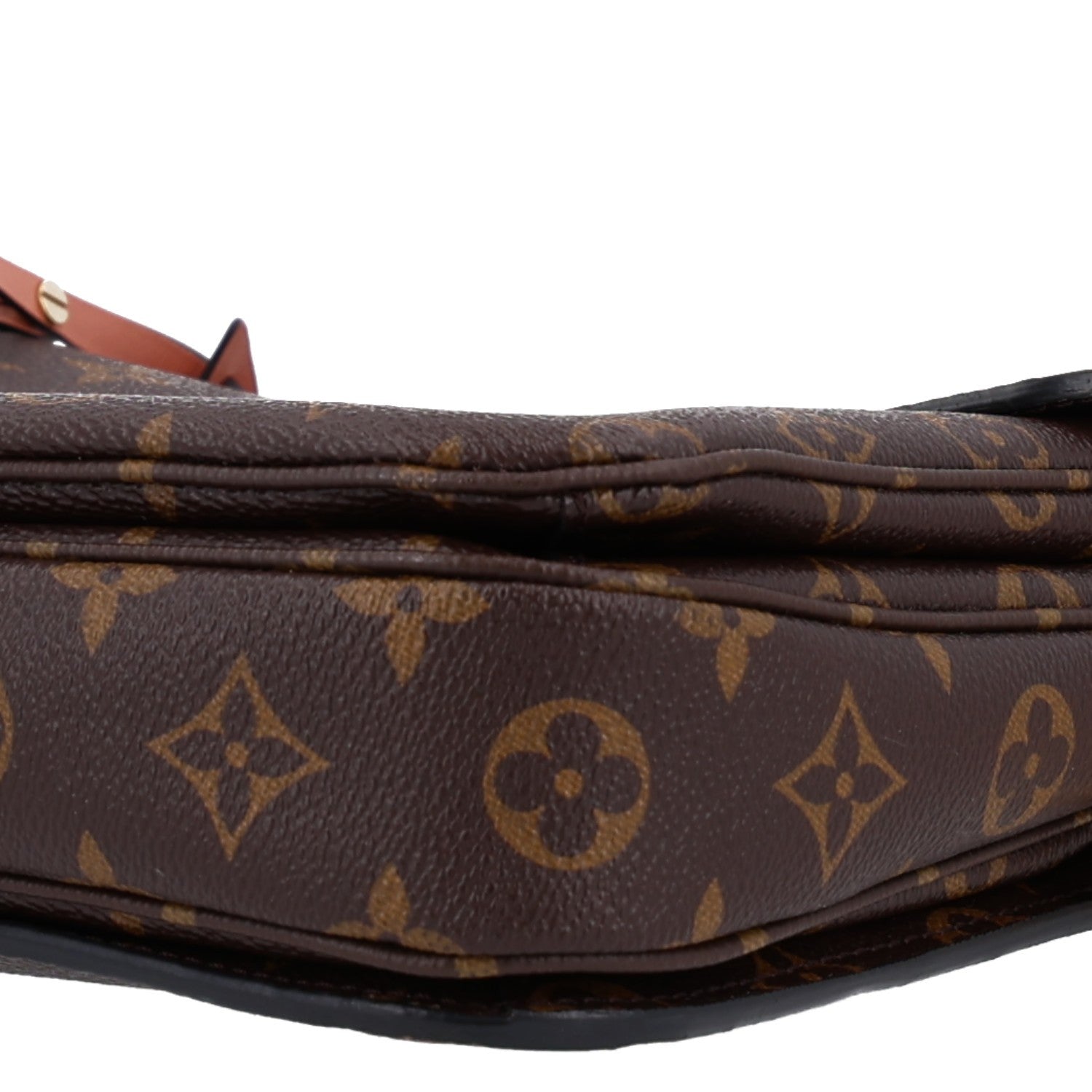 Louis Vuitton Monogram Braided Pochette Metis Coquelicot 10 of 10