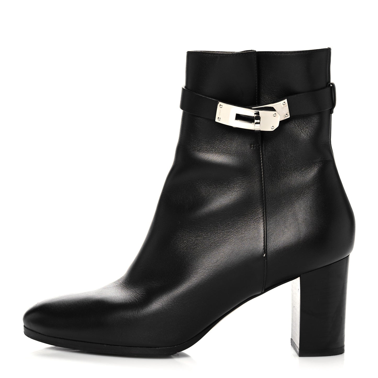 Calfskin Saint Germain Ankle Boots 38.5 Black