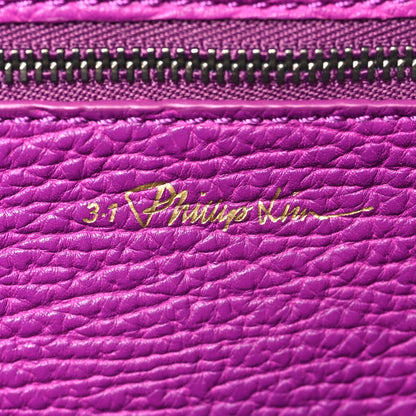 3.1 Phillip Lim Textured Calfskin Medium Pashli Satchel Orchid 6 of 9