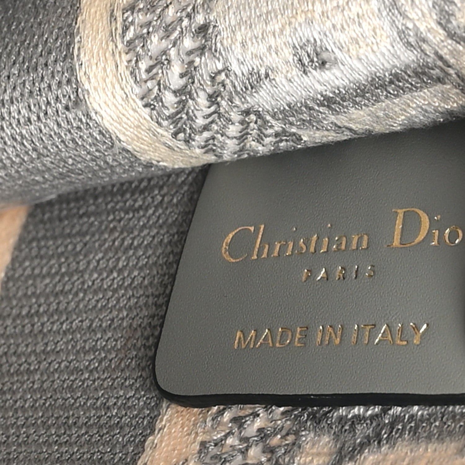Christian Dior Oblique Mini Book Tote Grey Multicolor 6 of 11