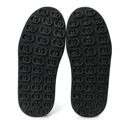 Gucci GG Monogram Jacquard Womens 1977 Tennis Platform 52mm Sneakers 36.5 Black Mystic White 6 of 7