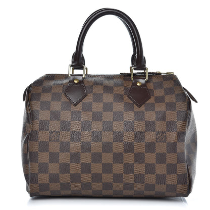 Louis Vuitton Damier Ebene Speedy 25 1 of 8