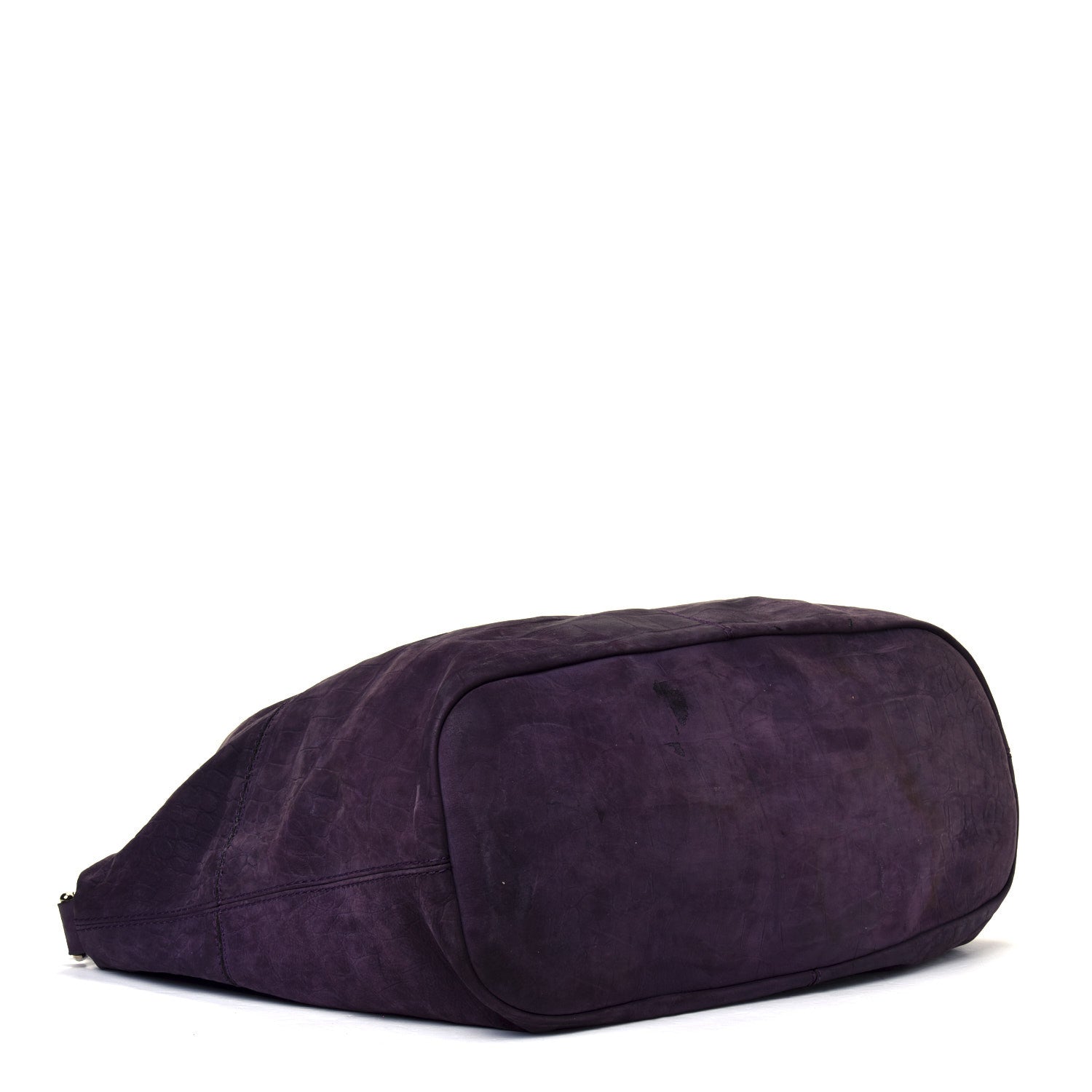 Givenchy Nubuck Crocodile Embossed Medium Nightingale Purple 3 of 9