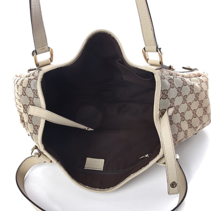 Gucci Monogram Medium Abbey Shoulder Bag Off White 5 of 10