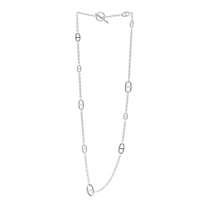 Hermes Sterling Silver Farandole Necklace 80 3 of 6