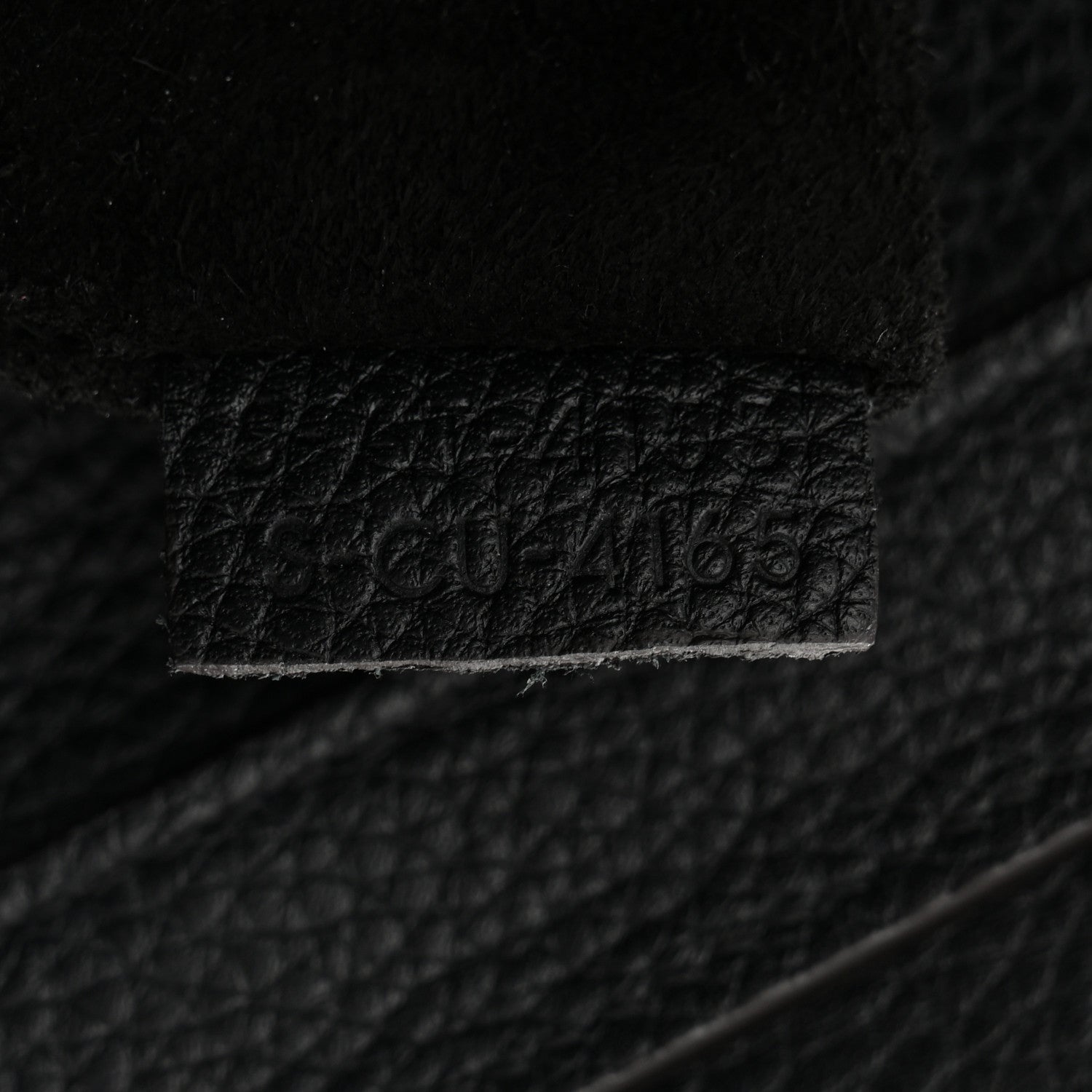 Celine Drummed Calfskin Micro Luggage Black 7 of 10