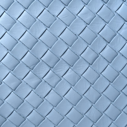Bottega Veneta Nappa Intrecciato VN Crossbody Messenger Bag Ciel 10 of 13