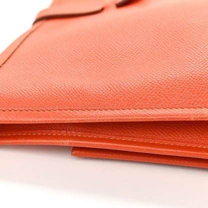 Hermes Epsom Evelyne III PM Orange 18 of 21