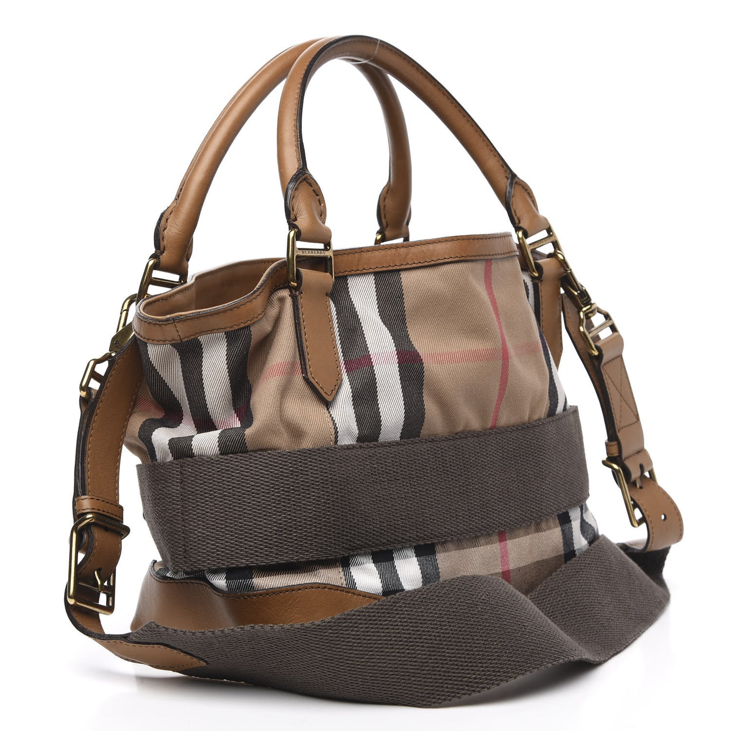 House Check Medium Brecon Tote Brown