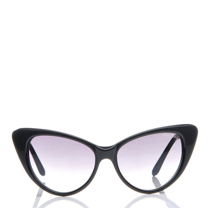 Tom Ford Acetate Nikita Cat Eye Sunglasses TF173 Black 2 of 15