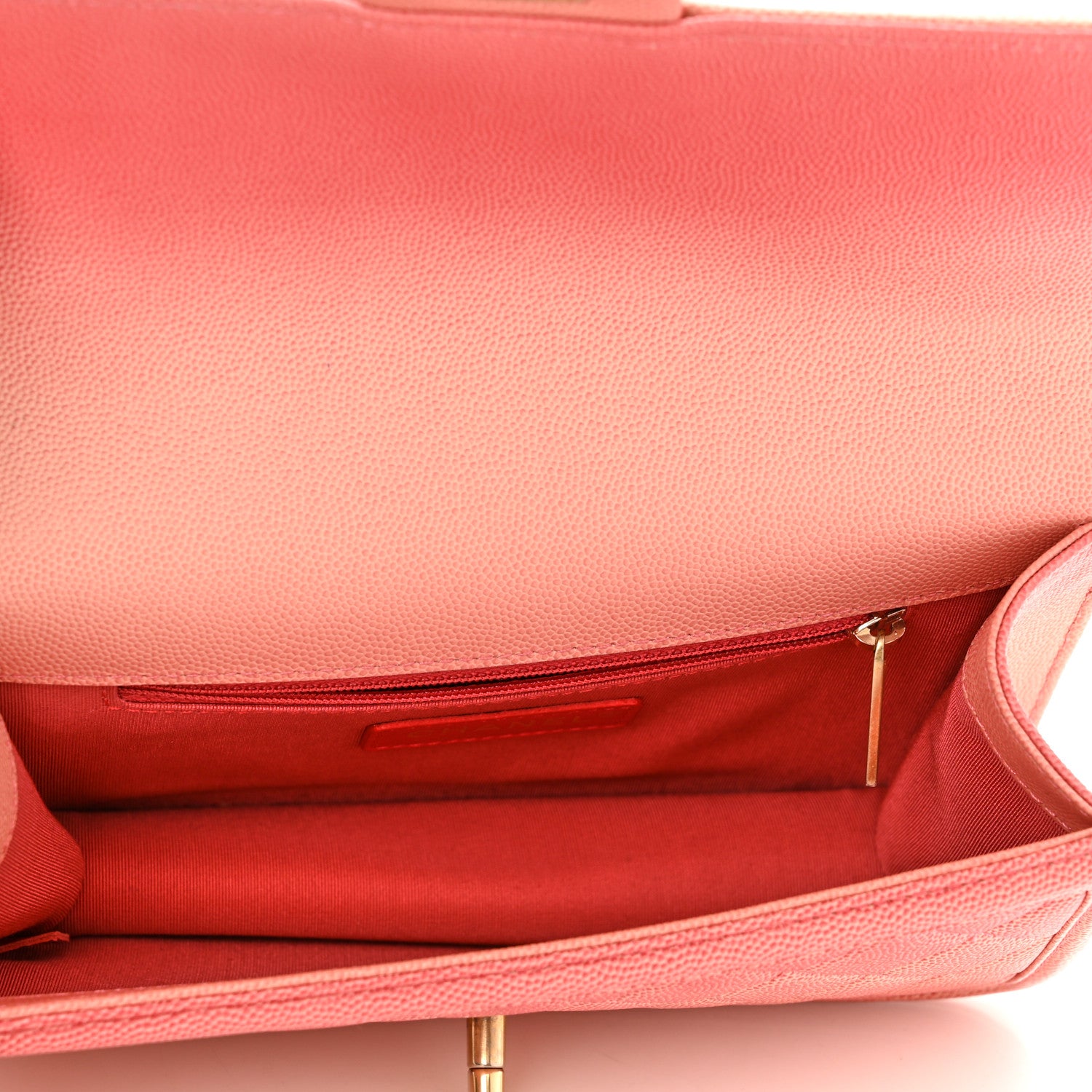 Chanel Caviar Quilted Small Sunset On The Sea Flap Coral 4 of 10