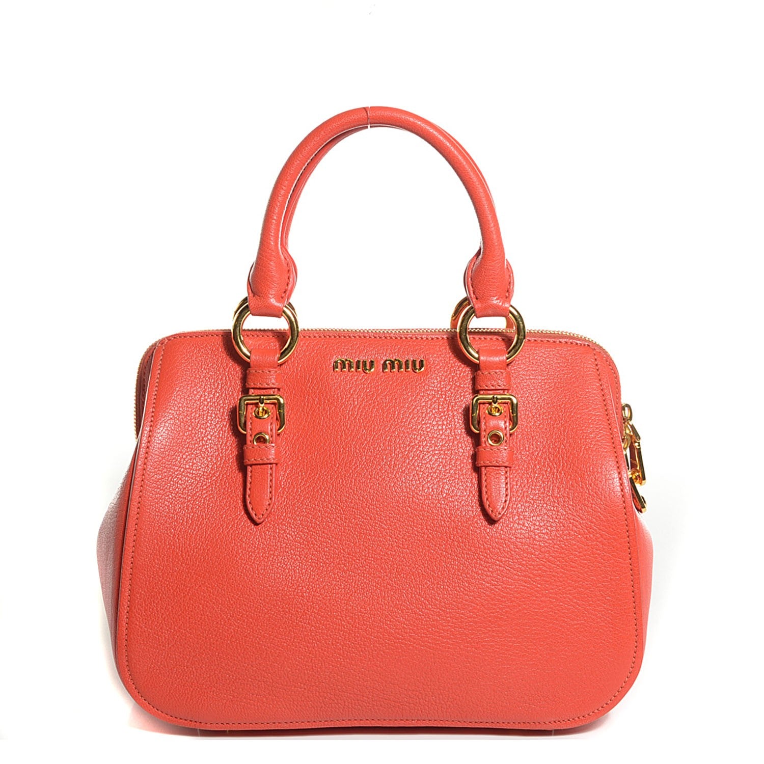 Miu Miu Goatskin Madras Bauletto Mardarino 1 of 9