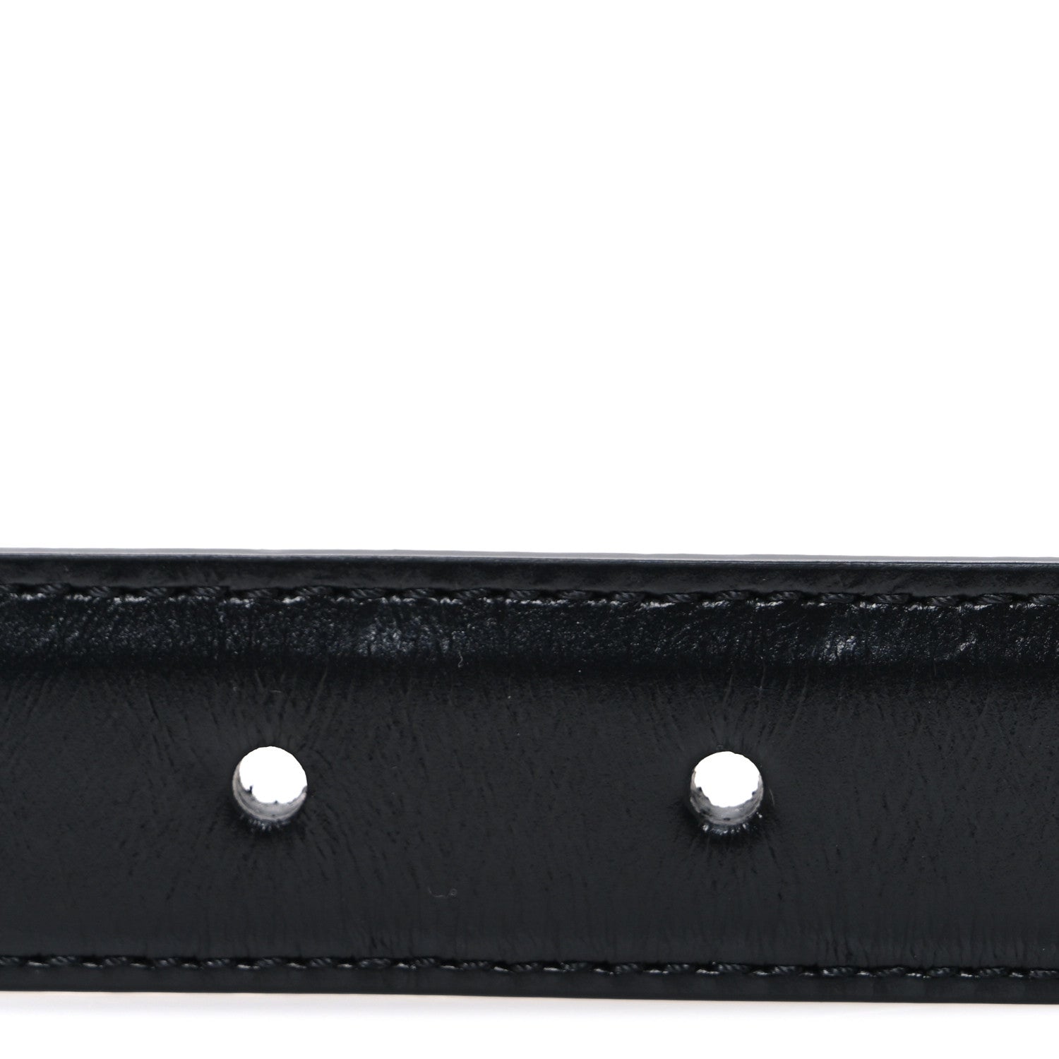 Celine Box Calfskin Medium 25mm Triomphe Belt 85 34 Black 3 of 6