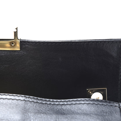 Fendi Vitello Acqua Maxi Baguette Bag Black 11 of 11