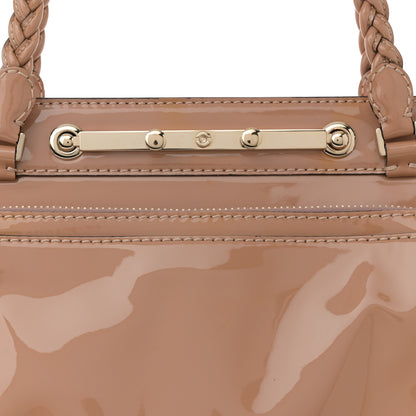 Valentino Garavani Vitello Demetra Satchel Beige 7 of 12