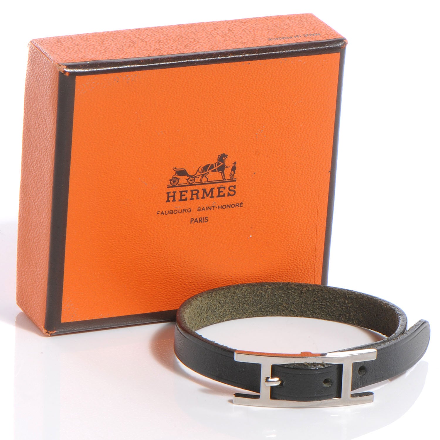 Hermes Chamonix Hapi Single Tour Bracelet Black 4 of 6
