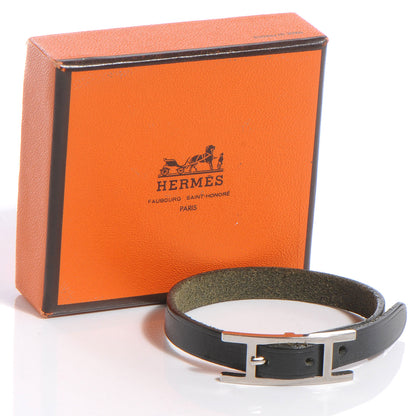 Hermes Chamonix Hapi Single Tour Bracelet Black 4 of 6