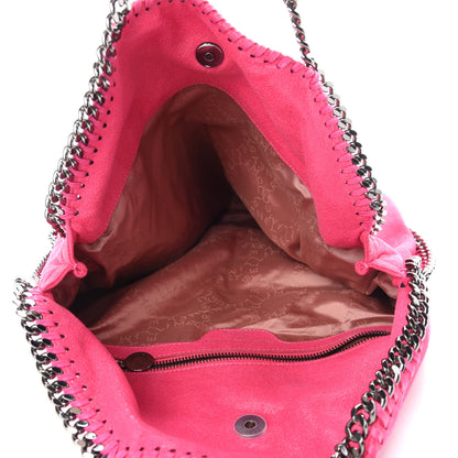 Stella McCartney Shaggy Deer Falabella Fold Over Tote Hot Pink 6 of 12