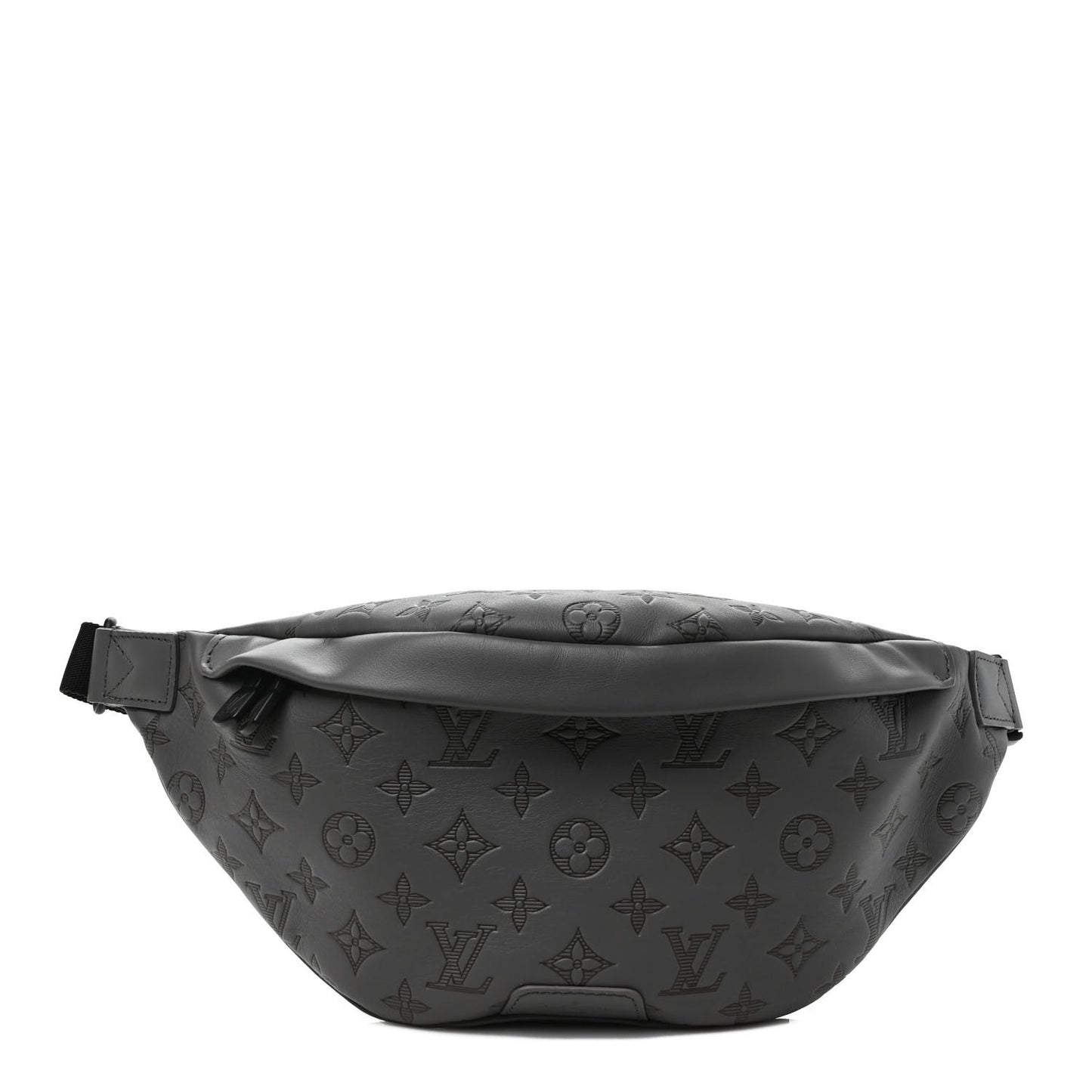 Calfskin Monogram Shadow Discovery Bumbag PM Gray