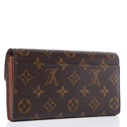 Louis Vuitton Monogram Sarah Wallet NM 3 of 9