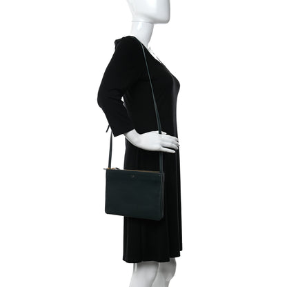 Celine Lambskin Large Trio Crossbody Bag Amazone 2 of 11