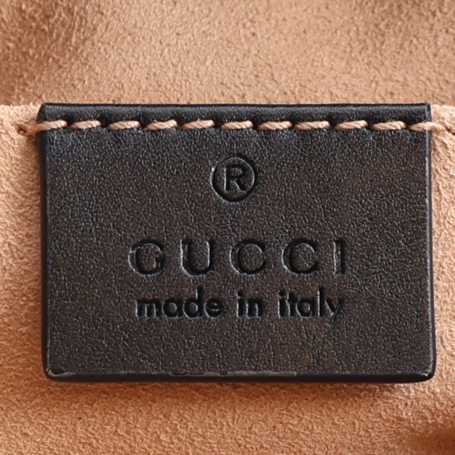 Gucci Calfskin Matelasse GG Marmont Belt Bag 75 30 Black 5 of 9