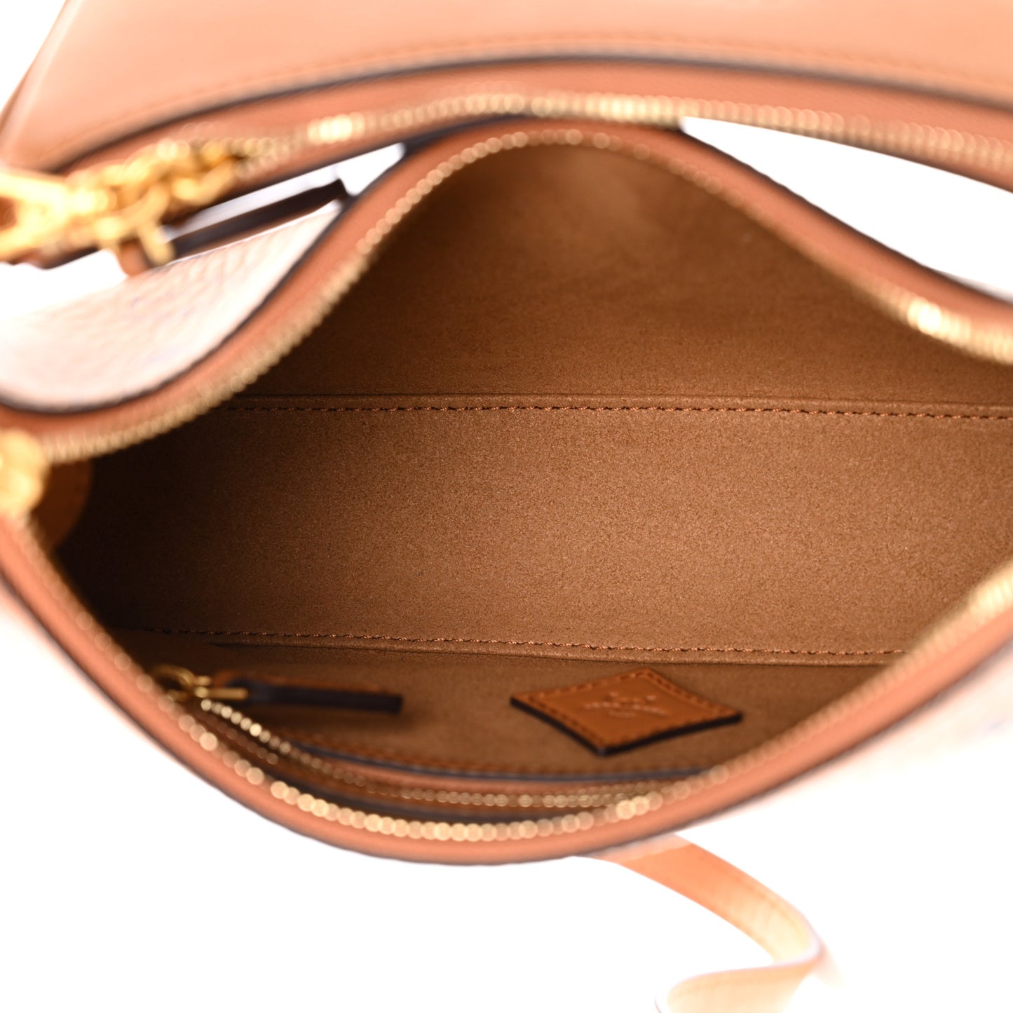 Visetos Aren Hobo Duo Crossbody Bag Cognac