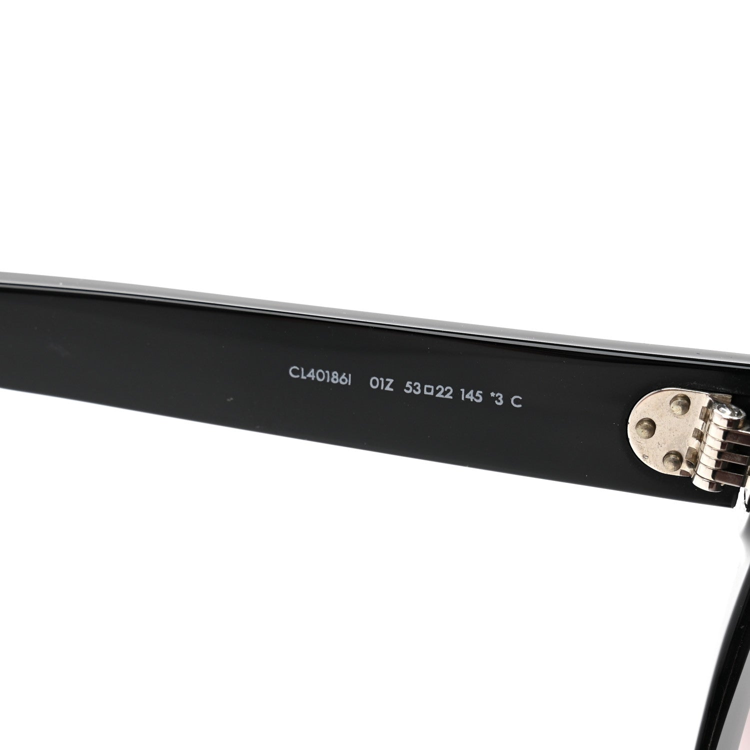 Celine Acetate Sunglasses CL 401861 Black 1727689 – FASHIONPHILE