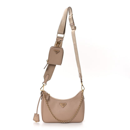 Prada Saffiano Lux Re-Edition 2005 Shoulder Bag Cammeo 1 of 10