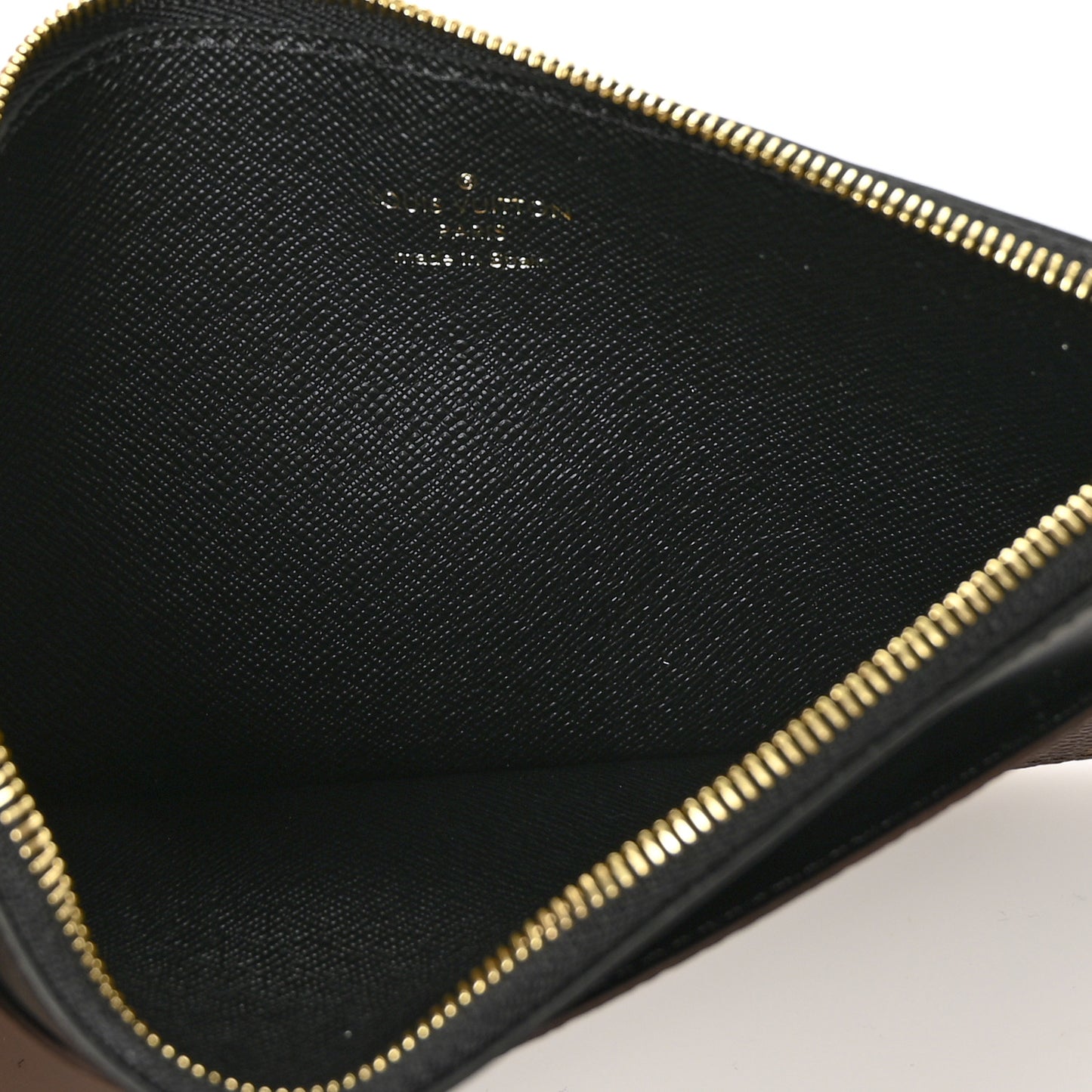 Monogram Slim Purse Black