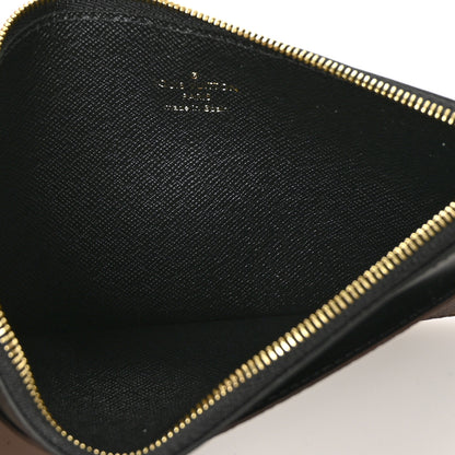 Louis Vuitton Monogram Slim Purse Black 5 of 6